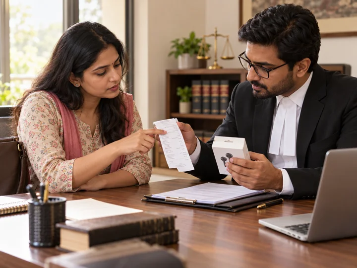 Illustrative scene for Consumer complaint review